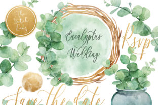 Bring Natural Elegance to Your Projects with Eucalyptus Clipart