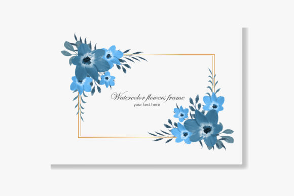 Elegant Wedding Invitation Floral Frame for Timeless Designs
