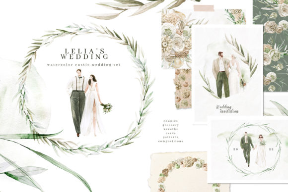 Lelia's Wedding: A Dreamy Rustic Collection for Modern Creatives