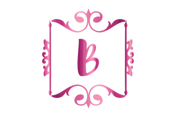 Monogram Illustration Wedding Font Type: Elegant Typography for Special Projects