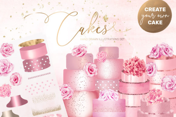 Pink Cakes Creator: Sweeten Your Wedding Designs