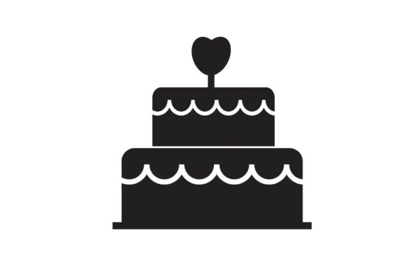 The Sweetest Design Asset: Wedding Special Cake Vector Illustration