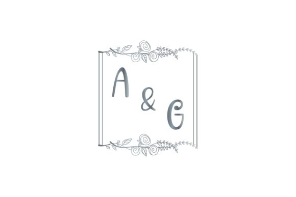 Timeless Elegance: Monogram Invitation Wedding Vintage Design Files