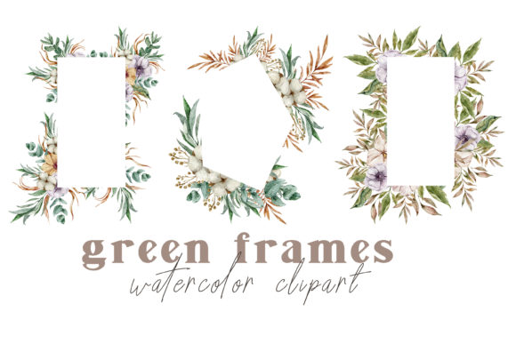 Watercolor Wedding Floral Frames: A Designer's Toolkit